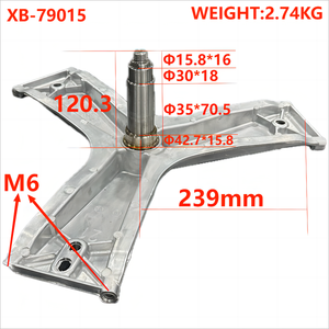 XB-79015 d'araignée de tambour de machine à laver BOSCH/<span class=keywords><strong>SIEMENS</strong></span> 8001011877 pièces de rechange de machine à laver - Product Image 2