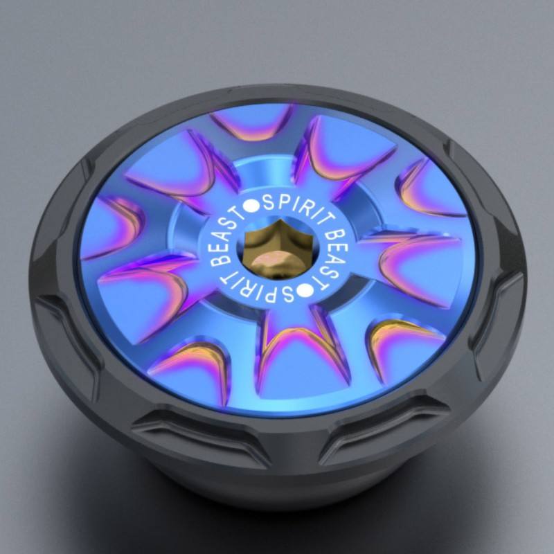 เผาสีน้ำเงินดำ