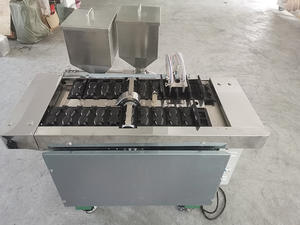 เครื่องทำเค้กครีมคัสตาร์<span class=keywords><strong>ด</strong></span>เกาหลี เดลิมันจู เค้กไทยากิ สายการผลิตเค้กอัตโนมัติ - Product Image 2