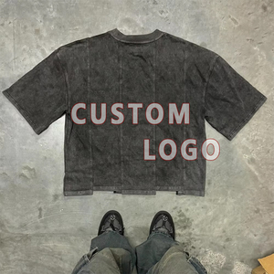 T-shirt Streetwear 100% Coton Haute Qualité, Coupe Oversize, Manches Courtes, Grammage Lourd 200-300 g/m², Vintage, Impression DTG Personnalisée Anti-Boulochage - Product Image 4