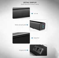 Système de son OEM Sortie 80W Barre de son sans fil Blue Tooth avec caisson de basses pour système de cinéma maison Barre de son TV cinéma 2.1 Haut-parleur