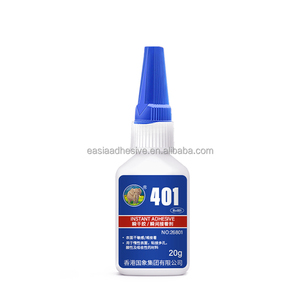 Pegamento Superfuerte Guo-elephant 401 de Alto Rendimiento, Sin Sensibilidad a la Superficie, Curado Rápido, Unión Universal de Materiales, 20G para Empaque - Product Image 1