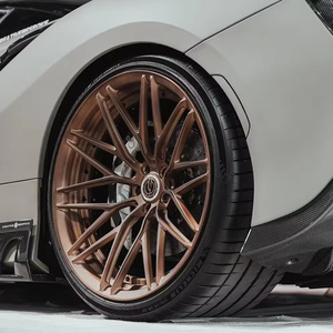 ล้ออัลลอยด์ฟอร์จสั่งทำพิเศษ สีบรอนซ์ ขนาด 5x112 5x120 5x114.3 17-24 นิ้ว สำหรับรถยนต์นั่งส่วนบุคคล เหมาะสำหรับ Benz, BMW, Porsche, Lamborghini, Bentley - Product Image 4