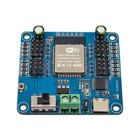 Module de commande de servomoteur ESP32 16 canaux CH340 USB Série WiFi BT Contrôle PC 1 °   Précision 0,5-2,5 ms, prise en charge des impulsions, développement secondaire