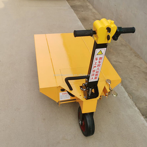 Construction Air-filled Brick Transport <b>Flat</b> Plate Three-wheeled Factory Workshop Transfer Truck <b>Battery</b> Self-dumping Brick Truc - Product Image 6