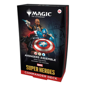 Magic the Gathering all'Ingrosso |   <span class=keywords><strong>Marvel</strong></span> Super Heroes Commander Deck Avengers: Assemble - Carte da Collezione del Gioco di Carte Collezionabili - Product Image 3