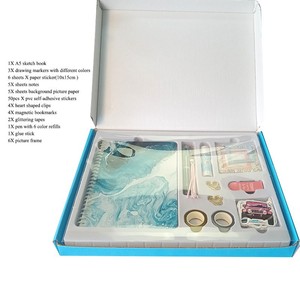 Set Diario <span class=keywords><strong>Fai</strong></span>-<span class=keywords><strong>da</strong></span>-<span class=keywords><strong>Te</strong></span> per Genitori e Figli con Stampa Digitale in Plastica Marca CHARISMA, Kit Scrapbook per Ragazze Modello JLT-S0027 - Product Image 3