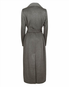 Europe Fashion Cashmere Long <strong>Coats</strong> <strong>Woman</strong> Wear <strong>Wool</strong> Blend <strong>Coat</strong> Wholesale <strong>Coat</strong> With <strong>Belt</strong> - Product Image 6