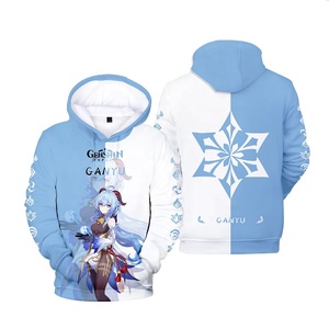 Combinaison de sport à capuche à imprimé 3D Genshin Impact - Product Image 1