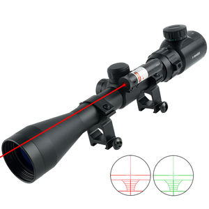 ชุดอุปกรณ์เล็งแบบผสม SYQT 3-9X40 สำหรับการล่าสัตว์ พร้อมเลเซอร์จุดแดง และเลเซอร์ 3-9x40 - Product Image 2