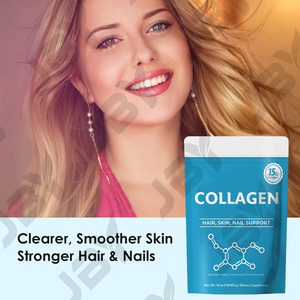 JBY OEM ODM Özel Etiketli Cilt Deniz Kolajeni Tozu 450 gr + <span class=keywords><strong>C</strong></span> Vitamini ve Hyaluronik Asit ile Saç, Tırnak ve Cilt İçin - Product Image 3