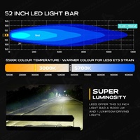 LED-Lichtleiste 32/42/50/52 Zoll mit Zubehör Passend für Ford F150 Raptor Toyota Tacoma Jeep Wrangler Bronco Polaris RZR Can Am ATV