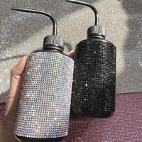 150ML Eau Squirt Bouteille Strass Lash Shampooing Emballage Extension De Cils Mousse Nettoyant Beauté Outil Squeeze Lavage Bouteilles