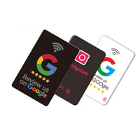 Tarjeta NFC Acrílica Personalizada 213 215 216 con Stock Suficiente, Programable para Redes Sociales y Reseñas