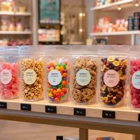 Groothandel Transparante 3-zijdig verzegelde snackzakjes, zelfstaande ziplock zakken, voedselveilige plastic verpakkingen