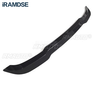 Aileron de toit noir pour Audi Q5 2018 à 2022, aileron de pare-brise arrière, accessoires ABS pour coffre - Product Image 4