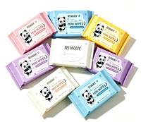 Mini lingettes de voyage, lingettes nettoyantes douces à l'eau pure, pour les déplacements
