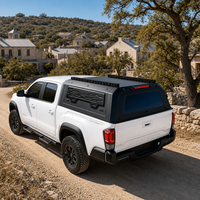 Capot rigide de camionnette en aluminium massif durable, personnalisable, à verrouillage manuel, pour pick-up