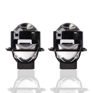 Luces LED Blancas de 6500k para Proyector de Coche, Actualización de Faros Delanteros con Lentes de Proyector Bi-LED, Bombillas LED de 3 Pulgadas - Product Image 1
