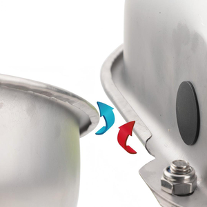 Chất Lượng Cao Thép Không Gỉ Tự Động Thiết Bị Tưới Nước Mạnh Mẽ Bền Gia Súc Uống Bát Cho Trang Trại Động Vật Điều Kiện Mới - Product Image 2