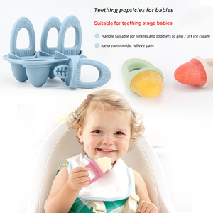 Ensemble de sucettes pour bébé et moule à sucettes pour lait maternel en silicone, soulagement de la dentition, avec <span class=keywords><strong>sucette</strong></span> pour nourrissons et bac de congélation - Product Image 6