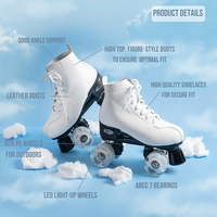 Nouveaux patins à roulettes à louer, 4 roues, patins à roulettes quad, patins à roulettes pour adultes, femmes