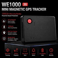 Mini traceur GPS magnétique 2G WE1000 pour la gestion des véhicules et des actifs