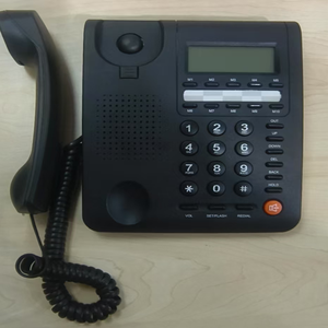 <span class=keywords><strong>Téléphone</strong></span> analogique PSTN RS-M59 OEM&ODM avec écran LCD 16 bits, rétroéclairage bleu, contrôle du volume des sonneries <span class=keywords><strong>à</strong></span> 4 niveaux, <span class=keywords><strong>téléphone</strong></span> <span class=keywords><strong>fixe</strong></span> filaire, 37 numéros de composition rapide - Product Image 4