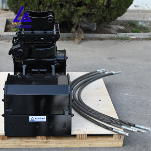 Grappin rotatif à large ouverture avec pare-boue et force de préhension élevée pour les bûches, les roches et les broussailles sur mini-excavatrices - Product Image 4