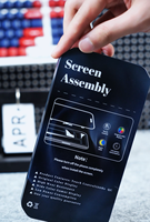 KOX Soft OLED en gros pour iPhone, écrans OLED souples 13Pro 14Pro 15Pro Max, écrans LCD mobiles pour iPhone, écran OLED 120Hz 16Promax