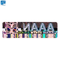 Autocollants holographiques personnalisés, étiquettes avec logo en feuille holographique, impression personnalisée, autocollant holographique transparent 3D