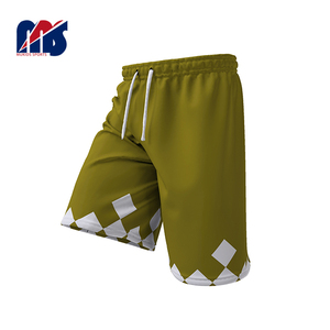 กางเกงขาสั้นผ้าโพลีเอสเตอร์สำหรับผู้ชายกางเกงขาสั้นผ้าตาข่ายพิมพ์ลายกราฟิกสำหรับใส่ใน100% - Product Image 2