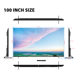 Nouvelle télévision intelligente 8K Ultra HD de 100 <span class=keywords><strong>pouces</strong></span> avec système HDR LED - Téléviseurs intelligents LED 4K de 100 <span class=keywords><strong>pouces</strong></span>, téléviseurs intelligents 4K UHD, téléviseurs intelligents avec superposition - Product Image 3