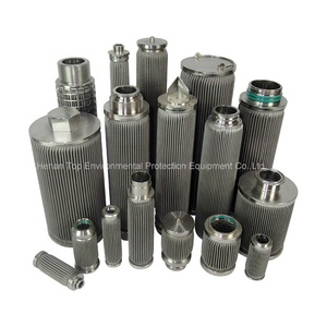 Tùy chỉnh cao-temp & chống ăn mòn lọc chất lỏng Cartridge SS304 SS316 có thể giặt kim loại lưới Polymer tan xếp li Lọc - Product Image 3