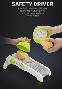 Nouvelle <span class=keywords><strong>mandoline</strong></span> <span class=keywords><strong>de</strong></span> cuisine, trancheuse manuelle, coupe-légumes professionnel avec lame réglable - Product Image 2