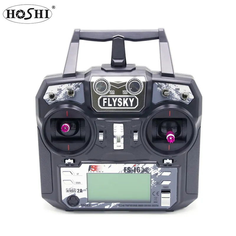 Hoshi Hot Flysky FS-i6X FS I6X 10CH 2.4GHz AFHDS 2A RC Transmitter With X6B iA6B A8S iA10B iA6 Receiver for RC FPV Racing Drone