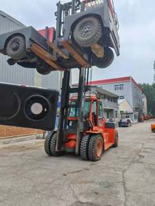 Used HELI 7T Diesel Forklift Rough Terrain Forklift High Efficiency Construction Machinery Made in China Free Shipping Offered - Product Image 5
