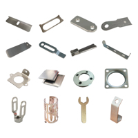 Petites pièces d'estampage simples personnalisées Aluminium Cuivre Acier inoxydable Estampage à froid de pièces métalliques irrégulières Composants d'équipement