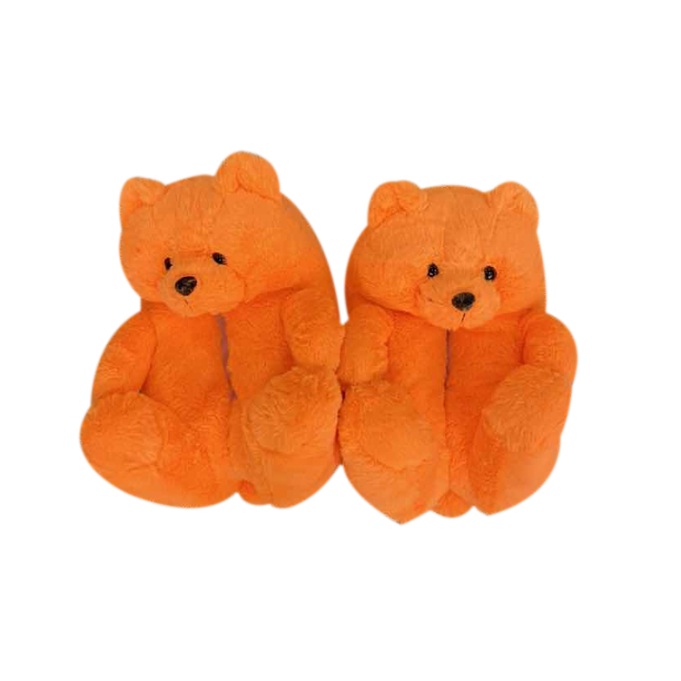 Горячая Распродажа, оптовая продажа, мягкие новые цвета, плюшевый мишка, животный принт, тапочки, симпатичный животный принт, плюшевый мишка, Тапочки