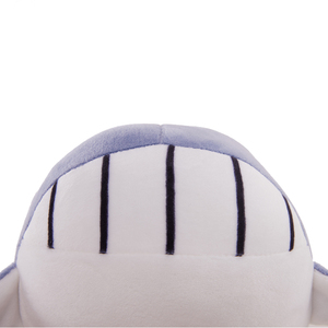 Biancheria da letto per bambini peluche morbido peluche animale coccole cuscino amico, taglia unica, Mini simpatico squalo peluche bambino blu 9.8 pollici di lunghezza - Product Image 5