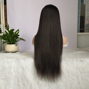 Peluca recta <span class=keywords><strong>de</strong></span> hueso vietnamita para mujer, peluca con U parte en, cabello humano, barato, sin pegamento, 100%, <span class=keywords><strong>pelucas</strong></span> <span class=keywords><strong>de</strong></span> cabello humano, precio bajo - Product Image 3