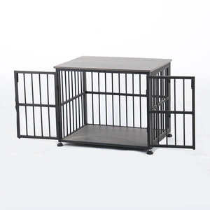 Çok Kapılı Lüks Modern Tasarım Ahşap Kalın Köpek Kafesi Ev İçi Evcil Hayvan Kafesi Dört Mevsim Evrensel Oturma Odası Köpek Kulübesi - Product Image 3