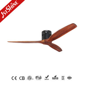 1stshine plafond ventilateur Offre Spéciale 3 ventilateur solide avec des feuilles en bois en bois ventilateur <span class=keywords><strong>de</strong></span> plafond avec télé<span class=keywords><strong>commande</strong></span> - Product Image 1