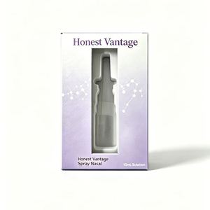 Honest Vantage High Quality Customize Logo Nasal Spray <b>Magnetic</b> <b>box</b> Packaging Paper Gift <b>Box</b> with EVA Sponge Insert and Window - Product Image 1