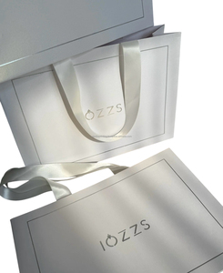 Sacs à provisions en papier de luxe personnalisés avec poignée en ruban Sac à provisions en papier personnalisé avec votre propre logo - Product Image 2