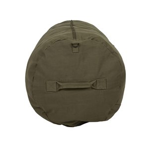 Large Capacity Handbag New Full Cotton Canvas <b>Travel</b> <b>Bag</b> with Shoulder <b>Storage</b> Material Holdall Barrel <b>Bag</b> - Product Image 5