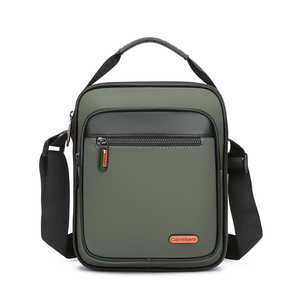 Sac pour homme professionnel OEM, tissu enduit, tendance moderne, sacs de voyage, trousse de toilette, sacs messager avec poignée - Product Image 1