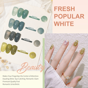 Miss Gooey 24 colori nudo smalto per unghie all'ingrosso fabbrica salone per unghie forniture Hema libero gelatina traslucido Gel Uv smalto per unghie - Product Image 6