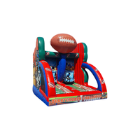 Juego Inflable de PVC para Exteriores Quarterback Challenge para Uso Doméstico y Comercial