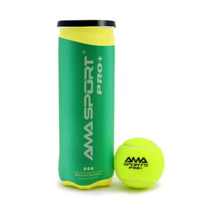 Pelota de Pádel AMA SPORT Factory <span class=keywords><strong>Head</strong></span> Quality <span class=keywords><strong>Pro</strong></span>+ con 45% de Lana - Product Image 4